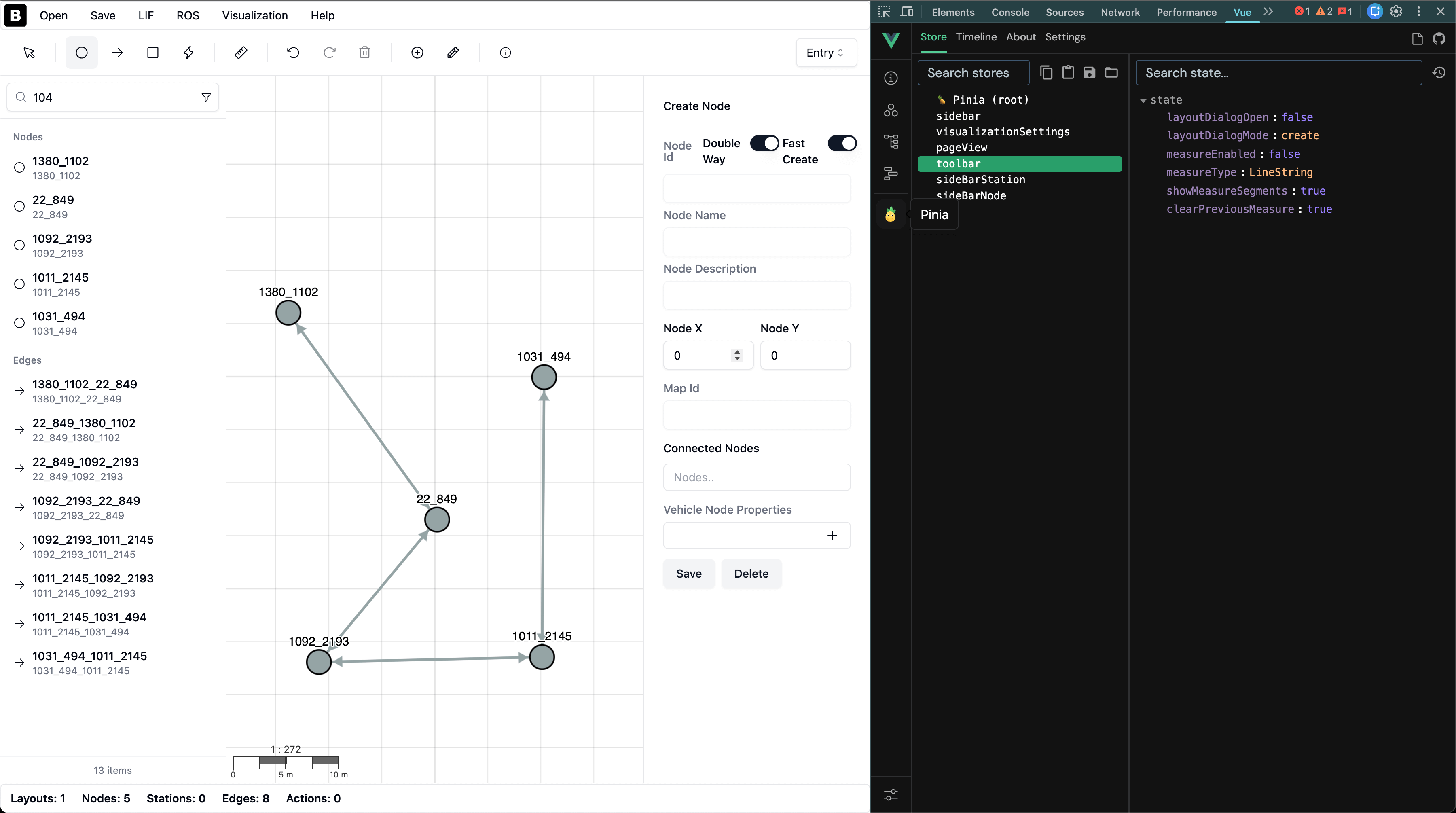 VDA5050 LIF Editor Refactoring